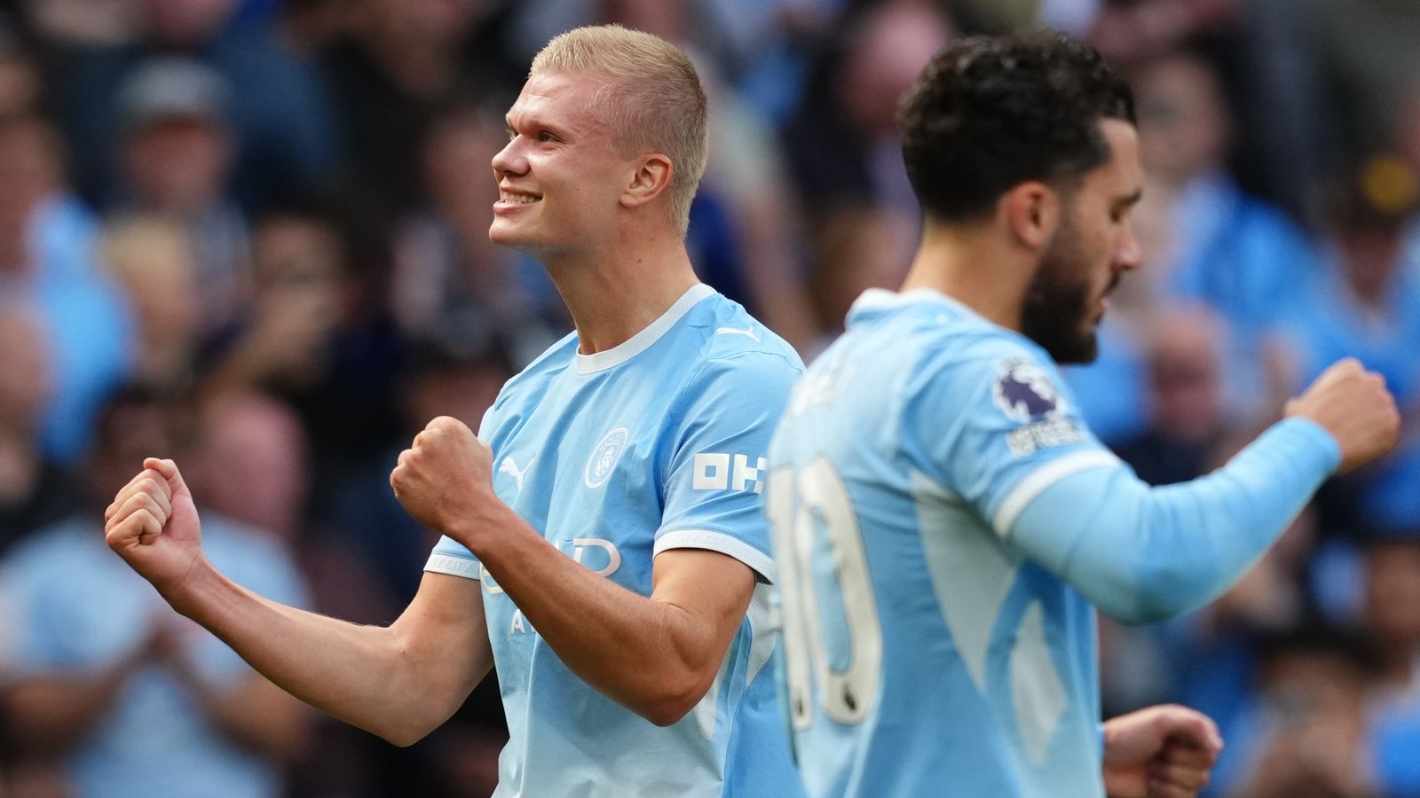 曼城1-0考文垂:哈兰德确保完美的英超纪录